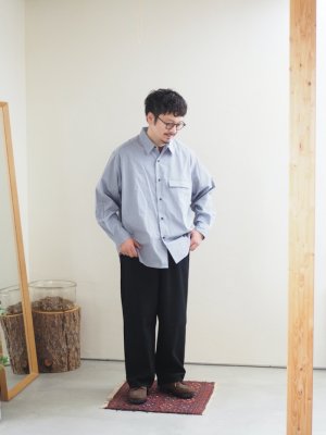 画像21: Still By Hand(スティルバイハンド) 12oz ワンタックデニムペインターパンツ ブラック
