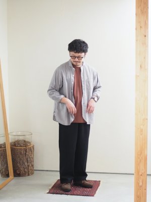 画像22: Still By Hand(スティルバイハンド) 12oz ワンタックデニムペインターパンツ ブラック
