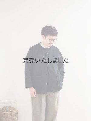 画像1: Style Craft Wardrobe(スタイルクラフトワードローブ) T-VEST(Back Beaver) ブラック