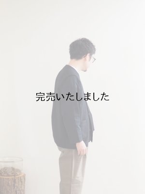 画像2: Style Craft Wardrobe(スタイルクラフトワードローブ) T-VEST(Back Beaver) ブラック