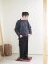 画像15: Style Craft Wardrobe(スタイルクラフトワードローブ) T-SWEATER(WOOL RIB) チャコール (15)