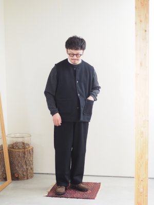 画像16: Style Craft Wardrobe(スタイルクラフトワードローブ) T-SWEATER(WOOL RIB) チャコール