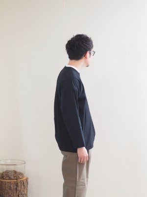 画像2: ASEEDONCLOUD(アシードンクラウド) Handwerker-ハンドベイカー- HW long sleeve T-shirt ブラック