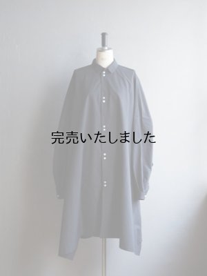 画像4: 5W(ファイブダブル) Poncho shirts-ネイビー
