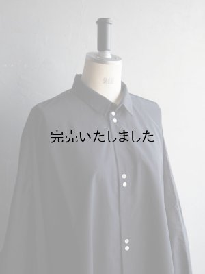 画像9: 5W(ファイブダブル) Poncho shirts-ネイビー