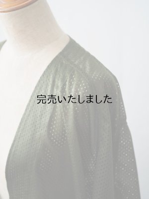 画像12: 5W(ファイブダブル) Goungi-ゴウン着- メッシュオリーブ