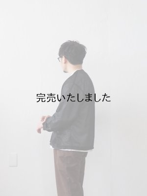 画像2: 5W(ファイブダブル) Goungi-ゴウン着- メッシュブラック