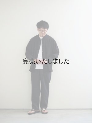 画像20: 5W(ファイブダブル) Mui Shirts-ムイシャツ- ブラック