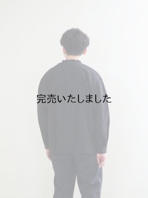 画像6: 5W(ファイブダブル) Mui Shirts-ムイシャツ- ブラック