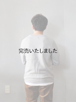 画像3: another 20th century(アナザートゥエンティースセンチュリー) Beaver Raglan Sweat ウォッシュグレー