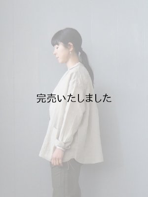 画像2: another 20th century(アナザートゥエンティースセンチュリー) Bio Koch Shirts LINEN ベージュ
