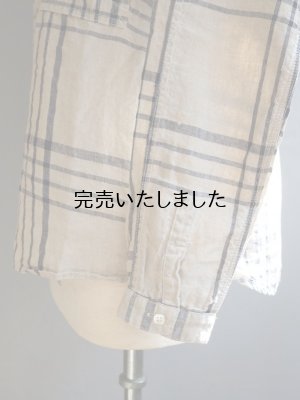 画像14: another 20th century(アナザートゥエンティースセンチュリー) ArtworkII Linen Check. BEG×NVY