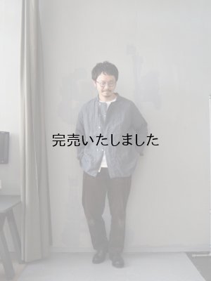 画像16: another 20th century(アナザートゥエンティースセンチュリー) Bio Koch Shirts LINEN チャコール