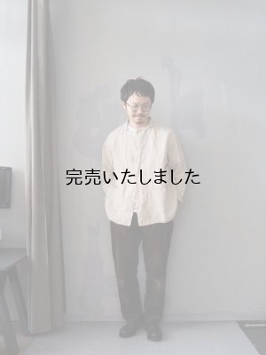 画像19: another 20th century(アナザートゥエンティースセンチュリー) Bio Koch Shirts LINEN ベージュ