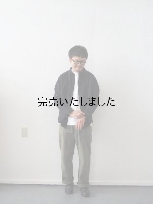 画像5: another 20th century(アナザートゥエンティースセンチュリー) Artwork II shirts - modify cotton wool ネイビー