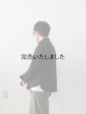 画像2: another 20th century(アナザートゥエンティースセンチュリー) Artwork II shirts - modify cotton wool ネイビー