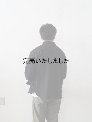 画像3: another 20th century(アナザートゥエンティースセンチュリー) Artwork II shirts - modify cotton wool ネイビー