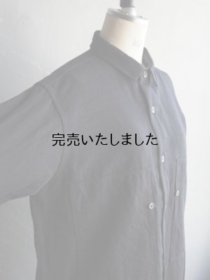 画像13: another 20th century(アナザートゥエンティースセンチュリー) Artwork II shirts - modify cotton wool ネイビー