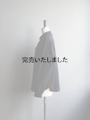 画像8: another 20th century(アナザートゥエンティースセンチュリー) Artwork II shirts - modify cotton wool ネイビー