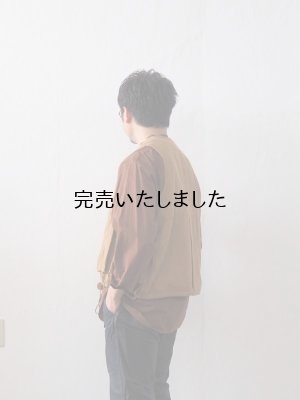 画像2: another 20th century(アナザートゥエンティースセンチュリー) River Runs Vest cotton wool キャメル