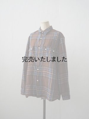 画像7: 【再入荷】another 20th century(アナザートゥエンティースセンチュリー) Walter's Corn-Venti CH LINEN プラムチェック