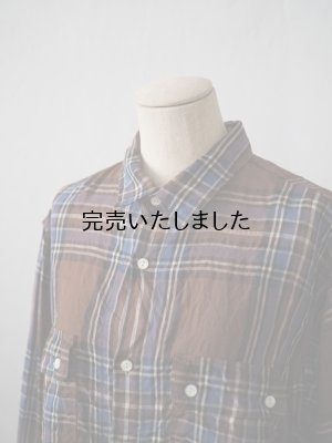 画像8: 【再入荷】another 20th century(アナザートゥエンティースセンチュリー) Walter's Corn-Venti CH LINEN プラムチェック
