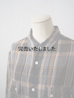 画像8: another 20th century(アナザートゥエンティースセンチュリー) Walter's Corn-Venti CH LINEN ネイビーチェック