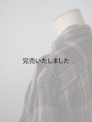 画像12: another 20th century(アナザートゥエンティースセンチュリー) Walter's Corn-Venti CH LINEN ネイビーチェック