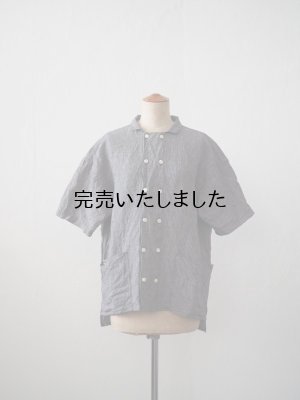 画像7: another 20th century(アナザートゥエンティースセンチュリー) Bio Koch SS shirts - houndstooth white×black