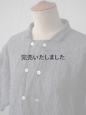 画像11: another 20th century(アナザートゥエンティースセンチュリー) Bio Koch SS shirts - houndstooth white×black
