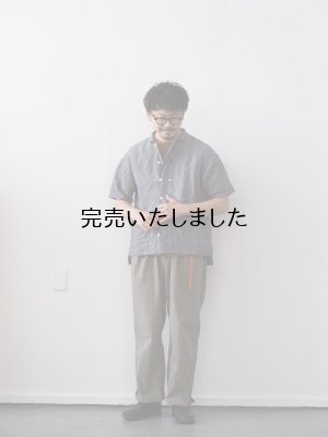 画像19: another 20th century(アナザートゥエンティースセンチュリー) Bio Koch SS shirts - houndstooth white×black