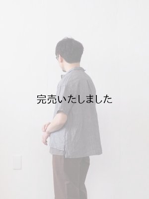 画像2: another 20th century(アナザートゥエンティースセンチュリー) Bio Koch SS shirts - houndstooth white×black