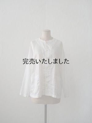 画像4: 【再入荷】HARVESTY(ハーベスティ) アトリエシャツ ホワイト