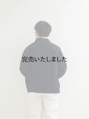 画像3: alvana(アルヴァナ) NATURAL TWILL SHORT JACKET - インクブラック