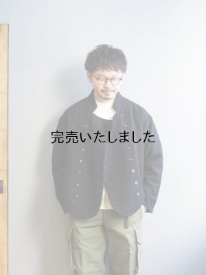 画像2: another 20th century(アナザートゥエンティースセンチュリー) Bio Markt Woolen jacket ブラック