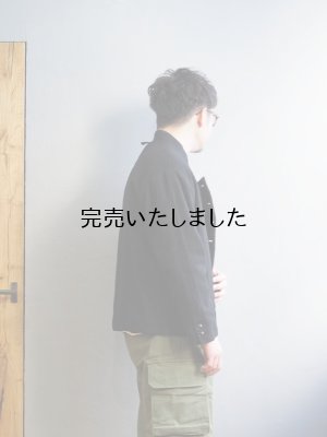 画像3: another 20th century(アナザートゥエンティースセンチュリー) Bio Markt Woolen jacket ブラック