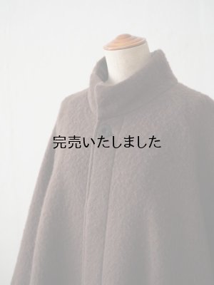 画像5: ASEEDONCLOUD(アシードンクラウド) Hiraeth tent gown ダークブラウン