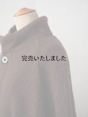 画像6: ASEEDONCLOUD(アシードンクラウド) Hiraeth tent gown ダークブラウン