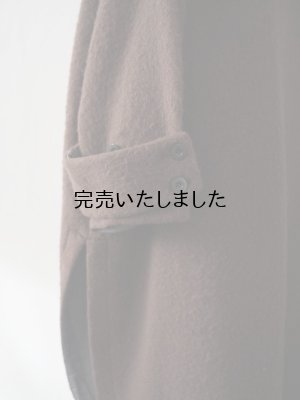 画像8: ASEEDONCLOUD(アシードンクラウド) Hiraeth tent gown ダークブラウン