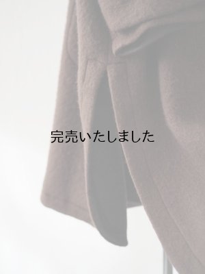 画像9: ASEEDONCLOUD(アシードンクラウド) Hiraeth tent gown ダークブラウン