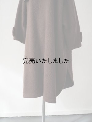 画像11: ASEEDONCLOUD(アシードンクラウド) Hiraeth tent gown ダークブラウン
