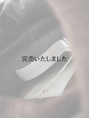 画像12: ASEEDONCLOUD(アシードンクラウド) Hiraeth tent gown ダークブラウン