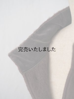 画像13: ASEEDONCLOUD(アシードンクラウド) Hiraeth tent gown ダークブラウン