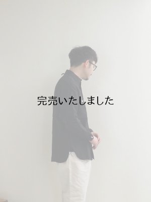 画像2: another 20th century(アナザートゥエンティースセンチュリー) Walter's Corn-Venti Linen ブラック