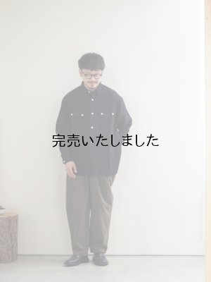 画像20: another 20th century(アナザートゥエンティースセンチュリー) Walter's Corn-Venti Linen ブラック