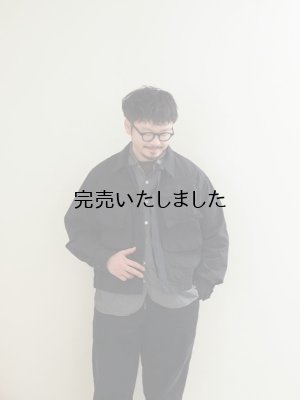 画像4: another 20th century(アナザートゥエンティースセンチュリー) Brighton Commander Top ダークチャコール