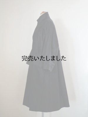 画像9: ASEEDONCLOUD(アシードンクラウド) Shepherd coat ブラック(Fieldstone moleskin)