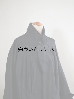 画像12: ASEEDONCLOUD(アシードンクラウド) Shepherd coat ブラック(Fieldstone moleskin)