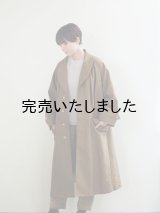 ASEEDONCLOUD(アシードンクラウド) Shepherd coat カーキ(Fieldstone moleskin)