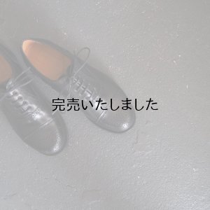 画像2: ANDALS(アンダルス) タイプ735 セミプローグシューズ ブラック